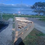Roof truss delivery